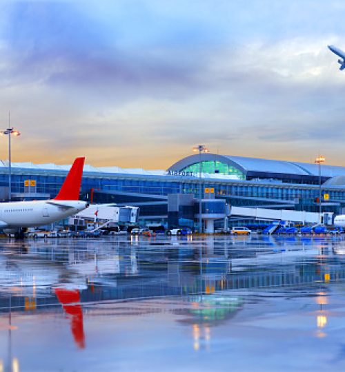 Airport in İzmir, Turkey ( Adnan Menderes Airport )